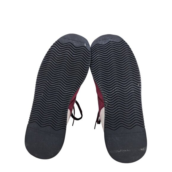 New Balance 420 Mens 10.5 Burgundy Suede Classic Retro Sneakers UL420CD2 (Flaw) - Picture 9 of 11